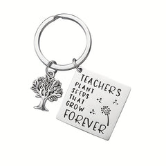 Stainless Steel Teacher's Gift Keychain Graduation For Teachers