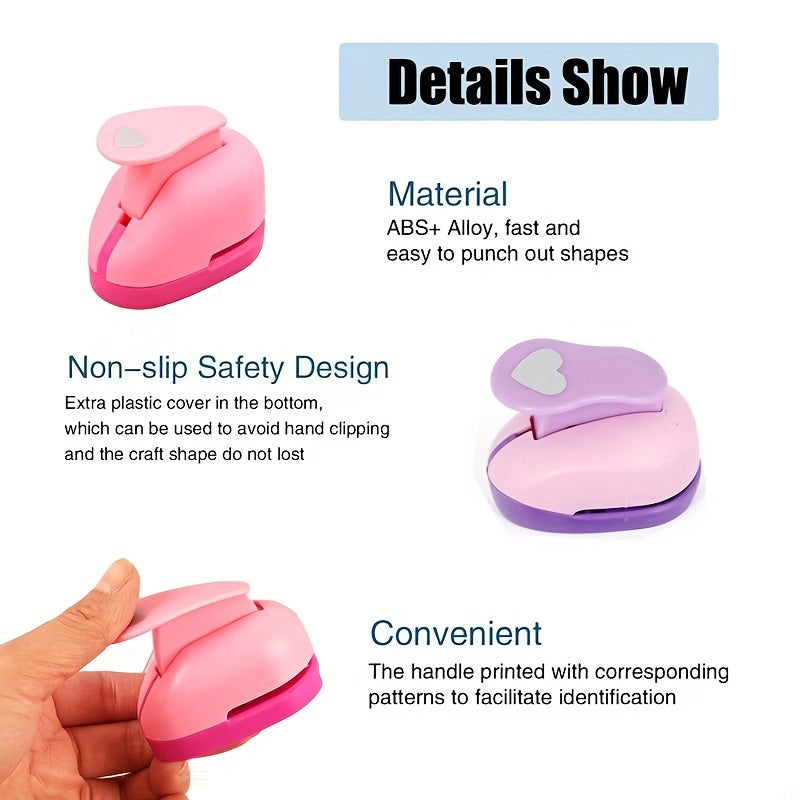Craft Hole Punches Shapes Paper Cut Scrapbook Puncher Adults DIY
