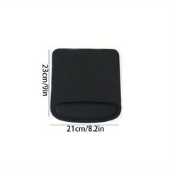 Mouse Pad Wrist Support Memory Foam Non-Slip Rubber Bottom