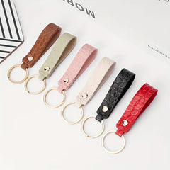 PU Leather Key Chain Car Pendant For Men and Women