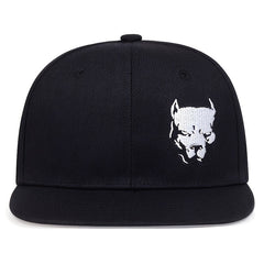 Men's Bulldog Pattern Baseball Cap for Outdoor Activities