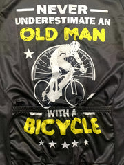 Men's Pattern Cycling Jersey Moisture Wicking Short Sleeve Shirt