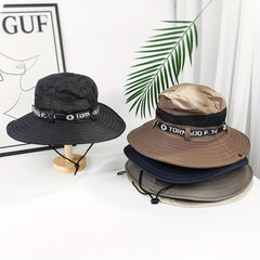 Men's Fisherman Hat Summer Sunscreen Cap Outdoor Fishing Cap