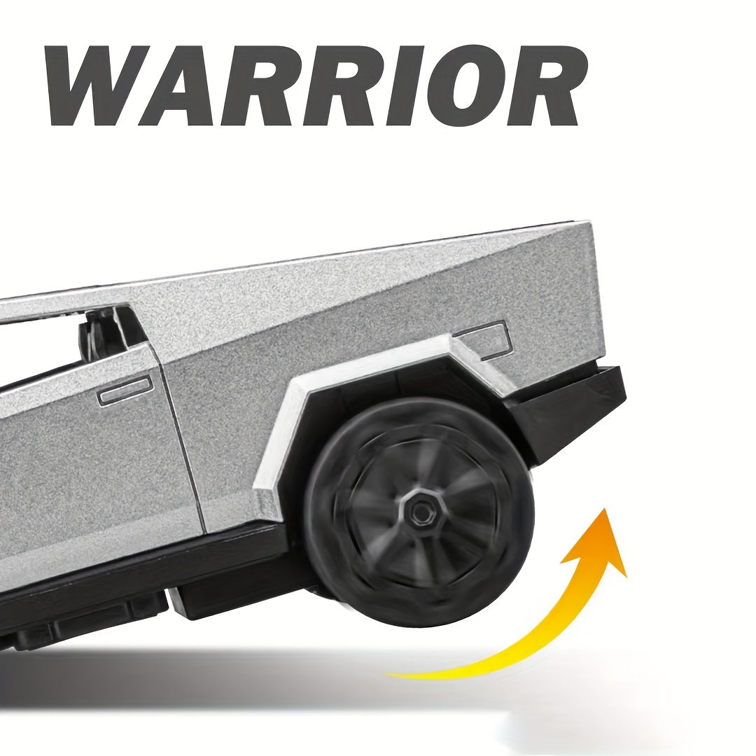 1:36 Style Truck Model Pull Back Light Effect Simulation Model Toy Boy Boxed