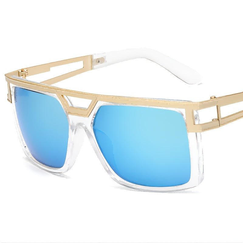 Music Large Frame Sunshade Retro Sunglasses