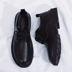 Men's Lace up Derby Dress Shoes For Office Business Formal Events