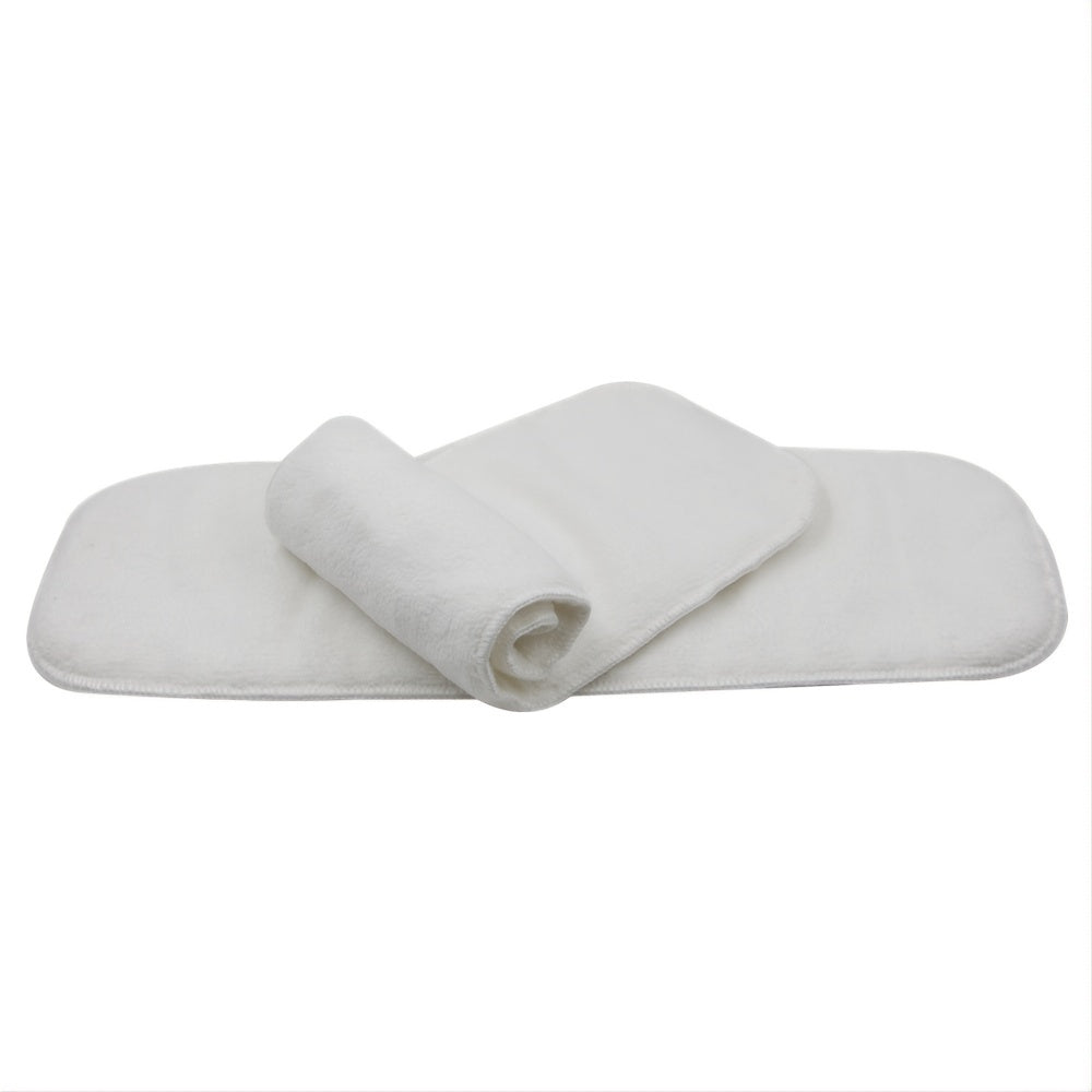 2pcs Microfiber Baby Diaper With Inserts