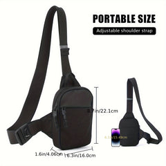 Sports Chest Bag Small Mobile Phone Bag Running Crossbody Bag