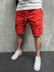 Men's Lightweight Drawstring Cargo Shorts