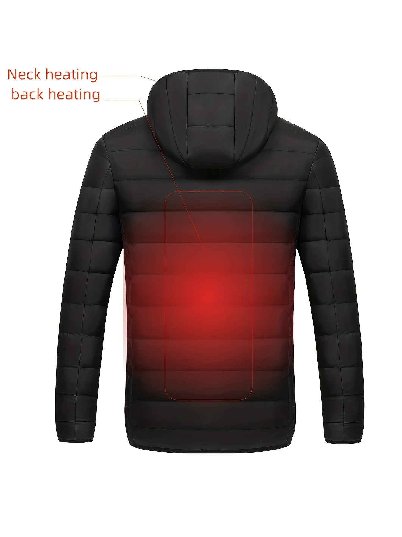 Men's USB Heating Lightweight Softshell Jacket For Fall Winter