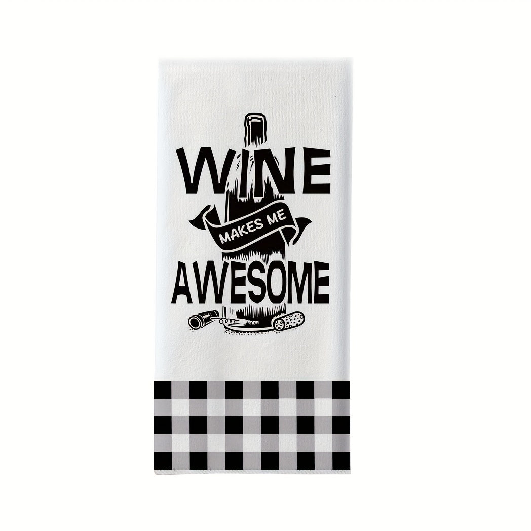 Funny Kitchen Towel Fast Drying Dish Towel Housewarming Gift