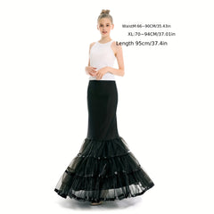 Baroque Style Mermaid Tail Petticoat