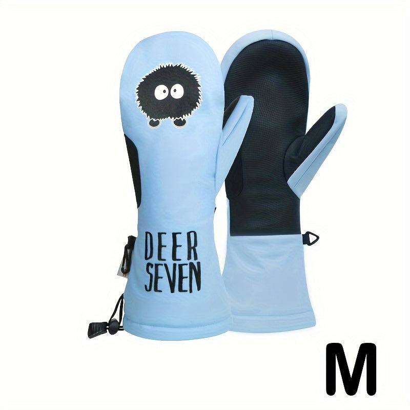 Boys' Skiing Gloves Winter Warm Outdoor Sports Gloves