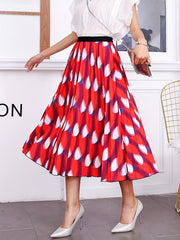 High Waist Pleated Skirt for Spring & Summer