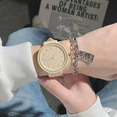 Kids Colorful Watch Plastic Wristwatch Gift