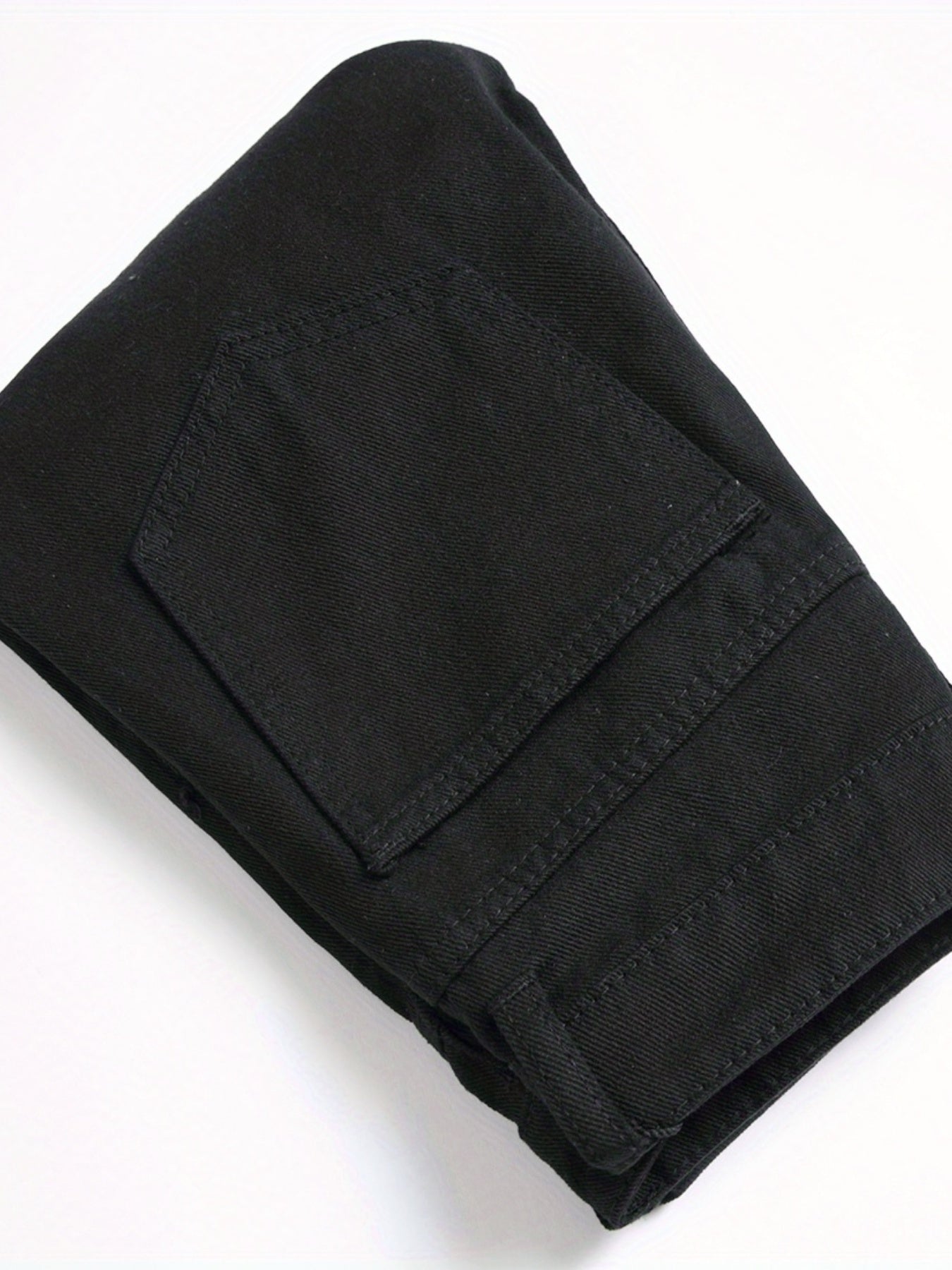 Boys Skinny Fit Jeans Washed Ripped Denim Pants Kids Clothes