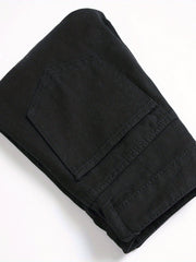 Boys Skinny Fit Jeans Washed Ripped Denim Pants Kids Clothes