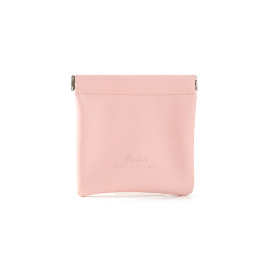 Portable Lambskin Cosmetic Bag Waterproof Make Up Bag for Women Mini Storage Bag