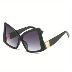 Y2K Irregular Frame Sunglasses For Women Men Casual Gradient Lens