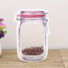 Snack Packaging Bag Nut Bag Mason Bottle Dried Fruit Bag Sealed S