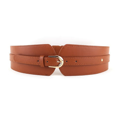 Wide Leather Waist Belt Corset for Women