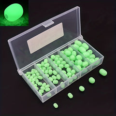 100pcs Luminous Glow Fishing Beads