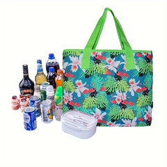 Insulated Lunch Bag Waterproof Thermal 2 Layer Bag