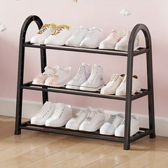 1pc Sturdy Shoe Rack Niche Storage Rack for Bedrooms Corridors Balconies