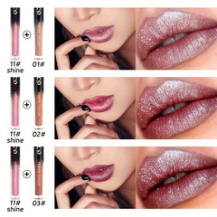 Matte Non Stick Cup Lip Glaze Lipstick & Liquid Eyeshadow Dual Use