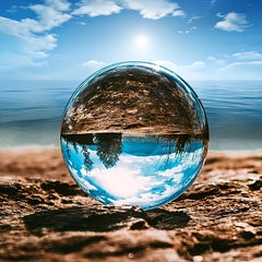 Optical Glass Reflective Spheres Crystal Sphere Ball Photography Ball