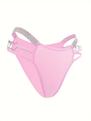 3 Pack Plus Size Sexy Panties Set Women's Plus Cut Out Thongs Set