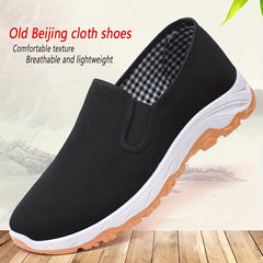 Men's Slip-on Sneakers Casual Walking Shoes Comfy and Breathable Loafers