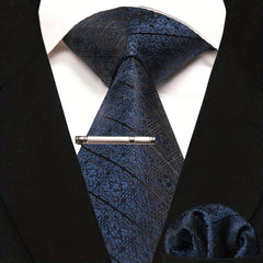 Men's Tie And Pocket Square Set For Party And Business