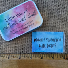20pcs Motivational Quotes Cards Funny Positive Encouragement Gift Box