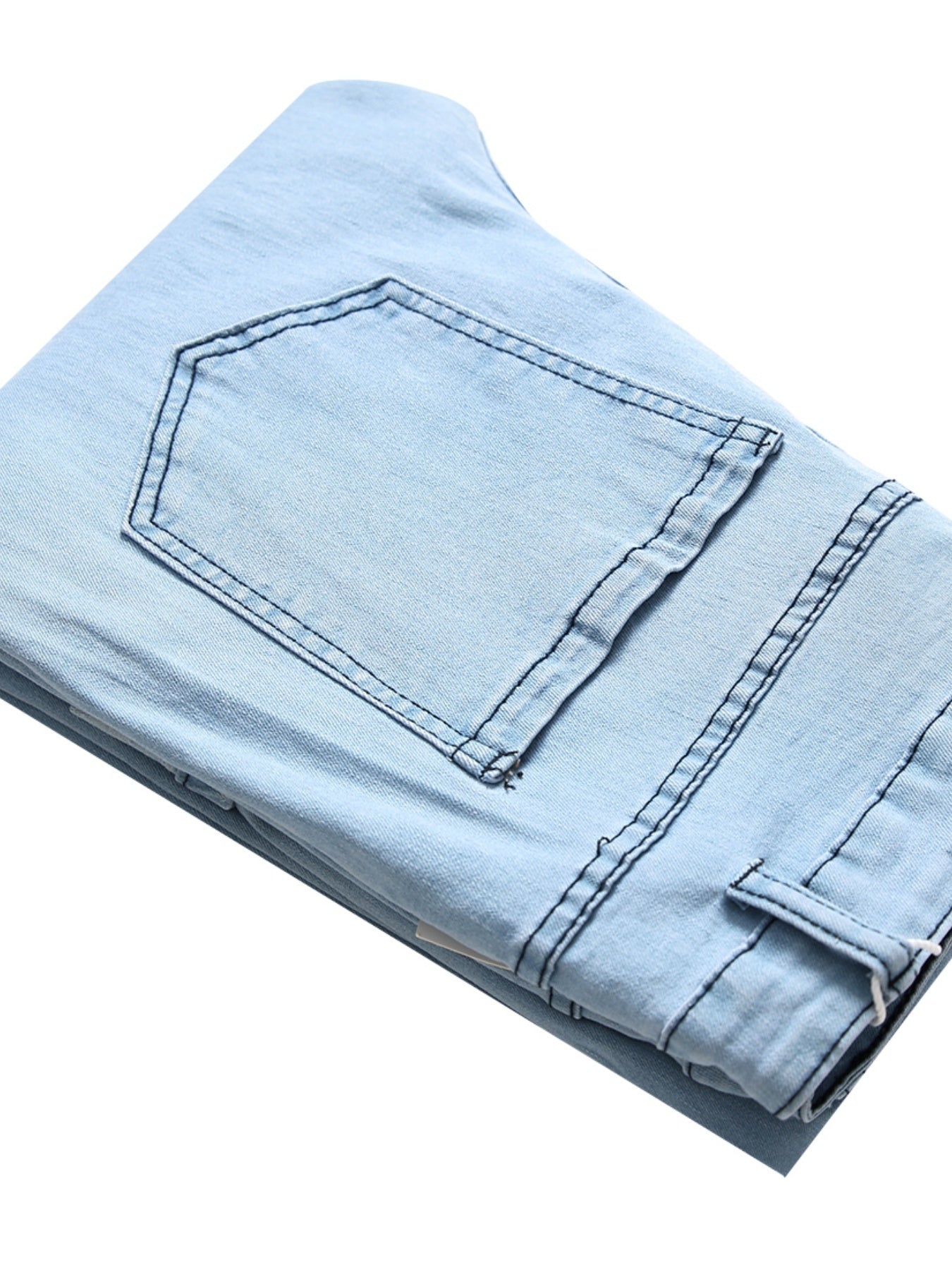Men's Skinny Ripped Jeans Slim Fit Distressed Pants