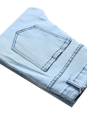 Men's Skinny Ripped Jeans Slim Fit Distressed Pants