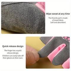 Cycling Gloves Non Slip Workout Gloves for Kids