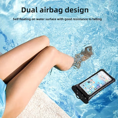 2pcs Floating Waterproof Cell Phone Pouch Neck Lanyard for Underwater Activities
