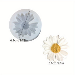 Resin Flower Molds Daisy Candle Fondant Silicone Mold