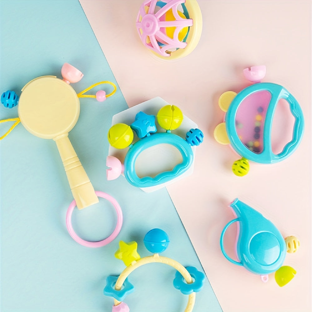Baby Rattle Toy Newborn Puzzle Toddler Teether