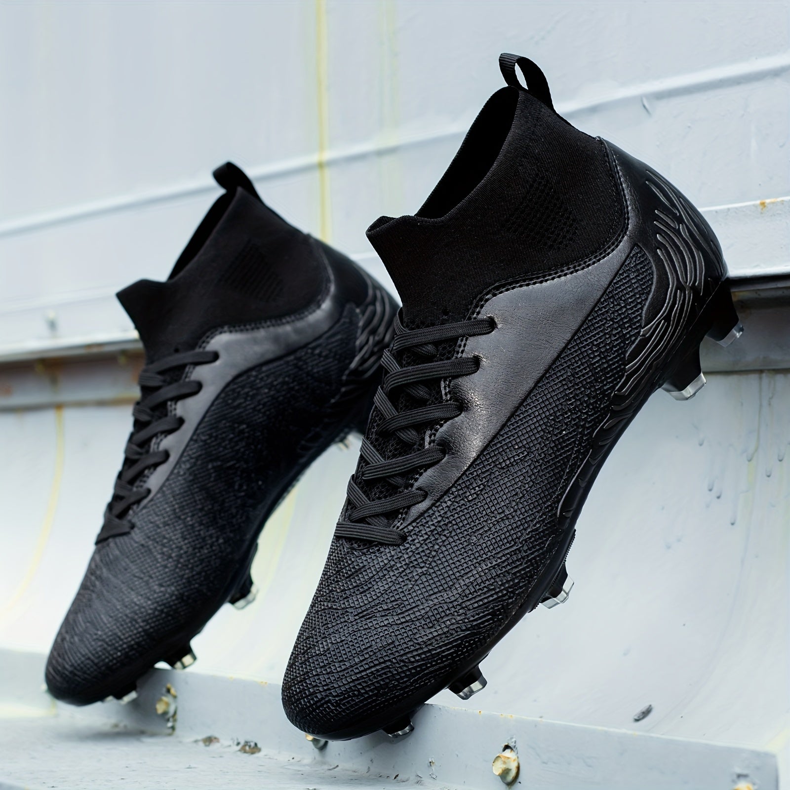 Men's AG Cleat Football Boots Outdoor Soccer Cleats Anti skid Breathable