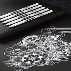 Fine Gel Ink Pens for Drawing Sketching Adult Coloring - Set of 10