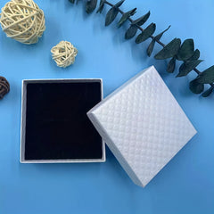 Rhinestone Bracelet Necklace Set Box Jewelry Packaging Box