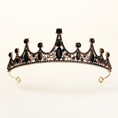 Rhinestone Crown Hairband Princess Tiara Wedding Birthday Hair Accessories