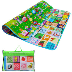 Foldable Baby Play Mat Soft Foam Playmate with Carry Bag for Toddler