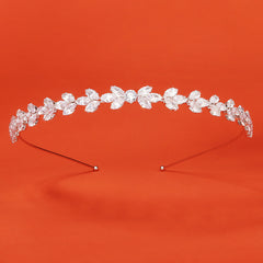 Vintage Rhinestone Zircon Headband Hair Accessory for Party Prom