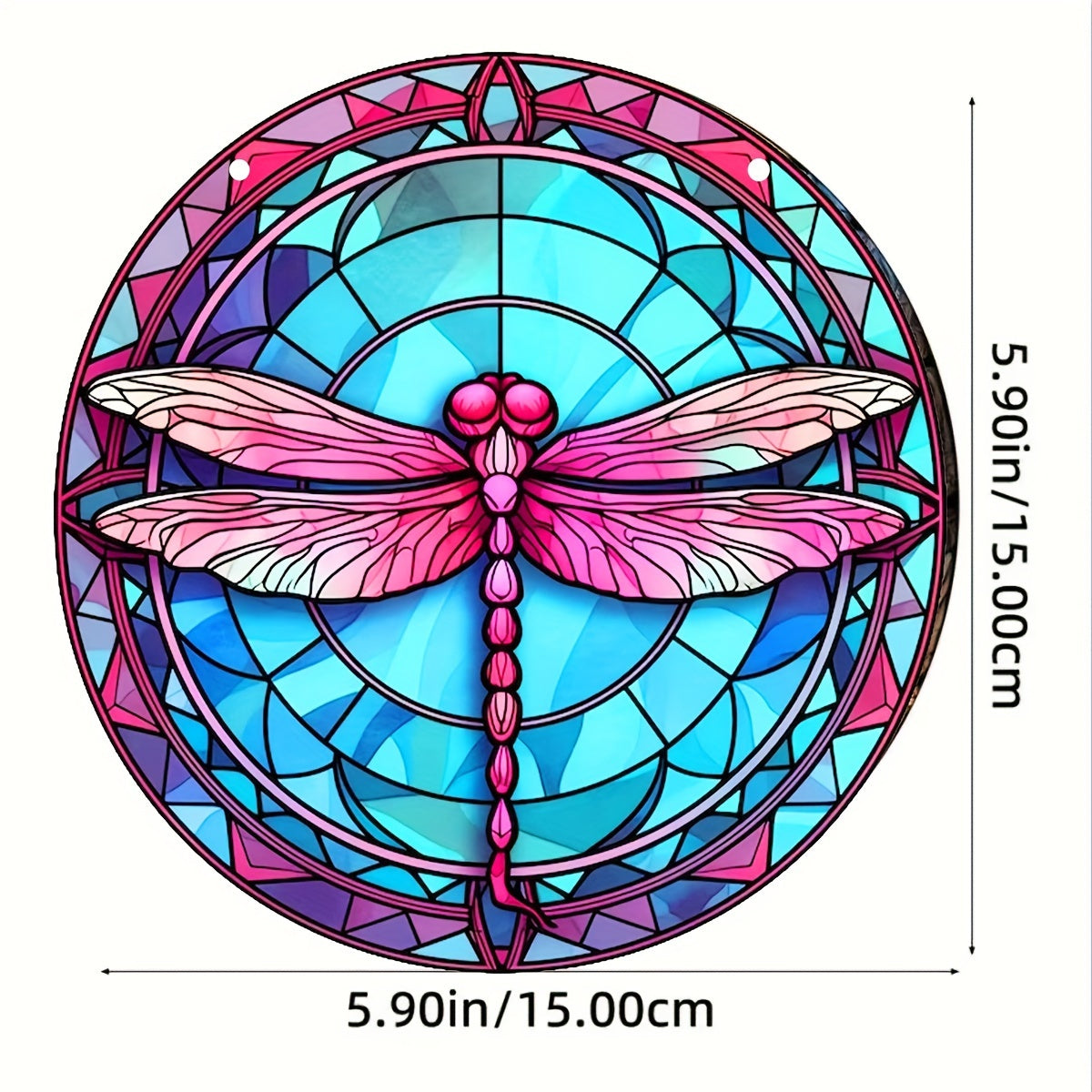 Dragonfly Stain Sun Catcher Window Christmas Gift Home Decor