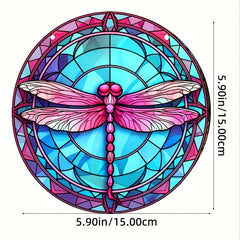Dragonfly Stain Sun Catcher Window Christmas Gift Home Decor