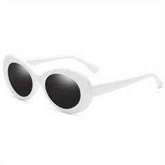 Y2K Sunglasses Punk Round Lens Glasses UV Protection