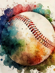 Kids Colorful Baseball 3D Print T-Shirt for Boys